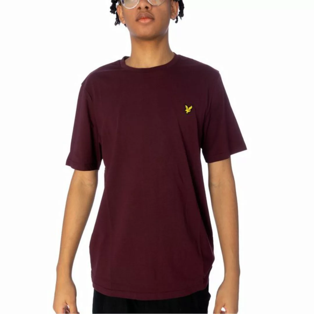 Lyle & Scott T-Shirt Aus 100% Baumwolle Gerader Schnitt günstig online kaufen