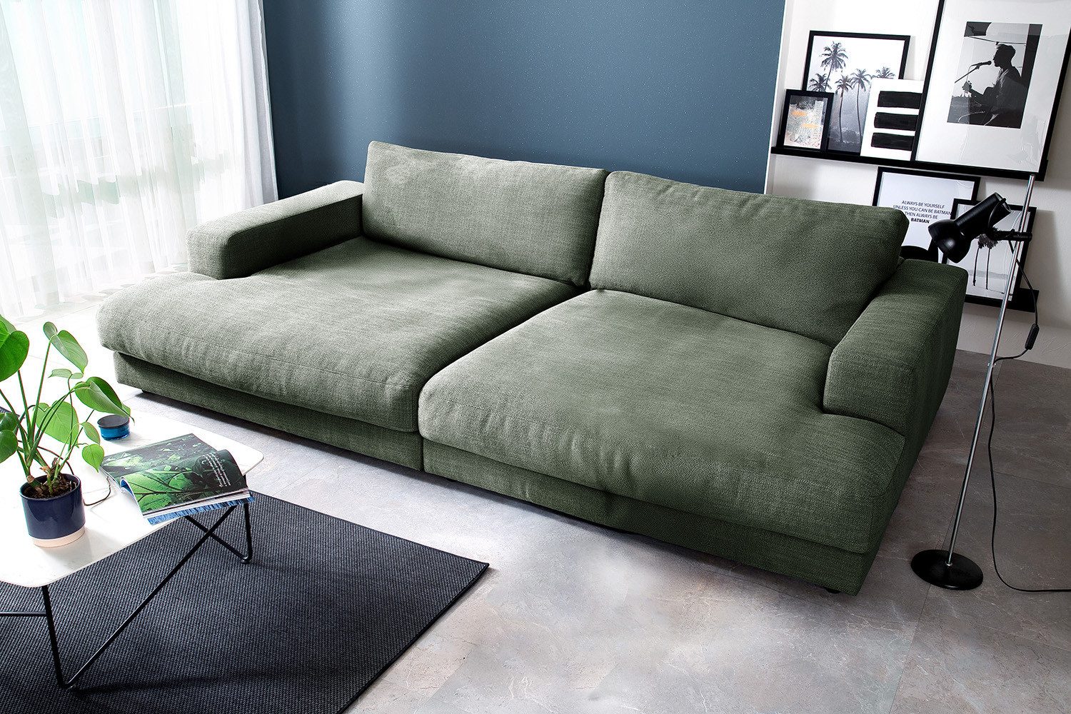KAWOLA Big-Sofa MADELINE Riesen Stoffsofa - günstig online kaufen