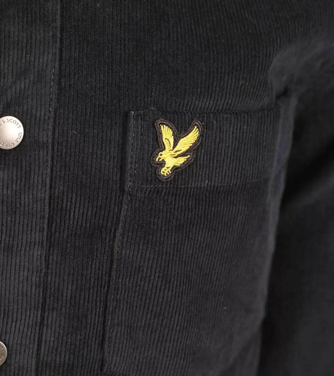 Lyle und Scott Overshirt Corduroy Navy - Größe XL günstig online kaufen