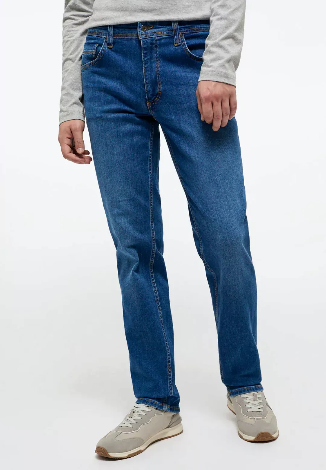 Mustang Orlando Jeans Medium Fit stonewash extra lang günstig online kaufen