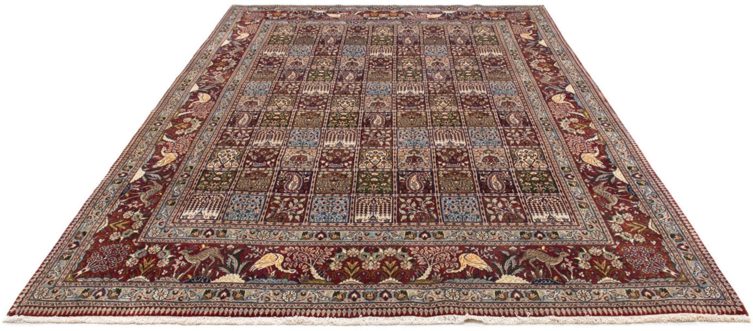 morgenland Wollteppich »Moud Stark Gemustert Beige 299 x 196 cm«, rechtecki günstig online kaufen