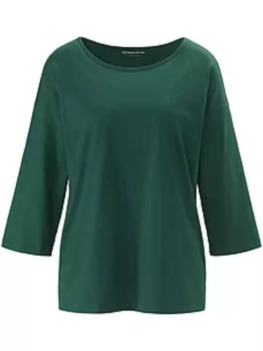 Rundhals-Shirt Gurli Green Cotton grün günstig online kaufen