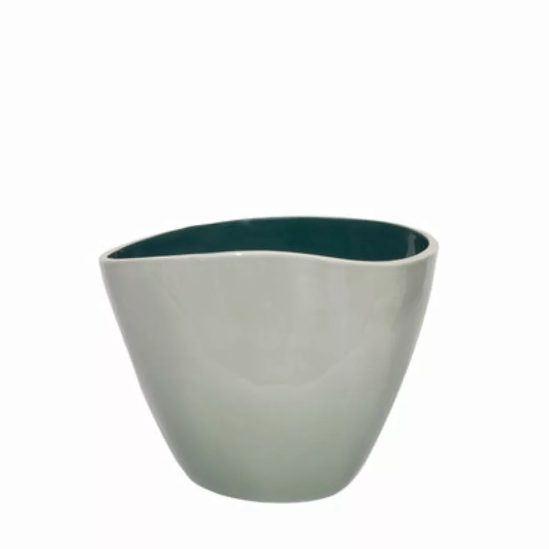 Vase Double Jeu keramik blau grün / Small H 21 cm - Maison Sarah Lavoine - günstig online kaufen