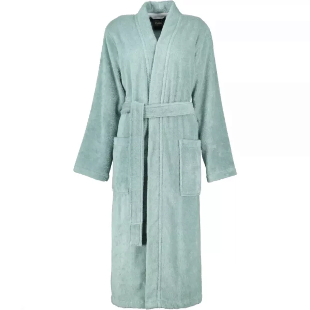 Cawö Home Bademäntel Damen Kimono Uni 826 - Farbe: fjord - 47 - M günstig online kaufen