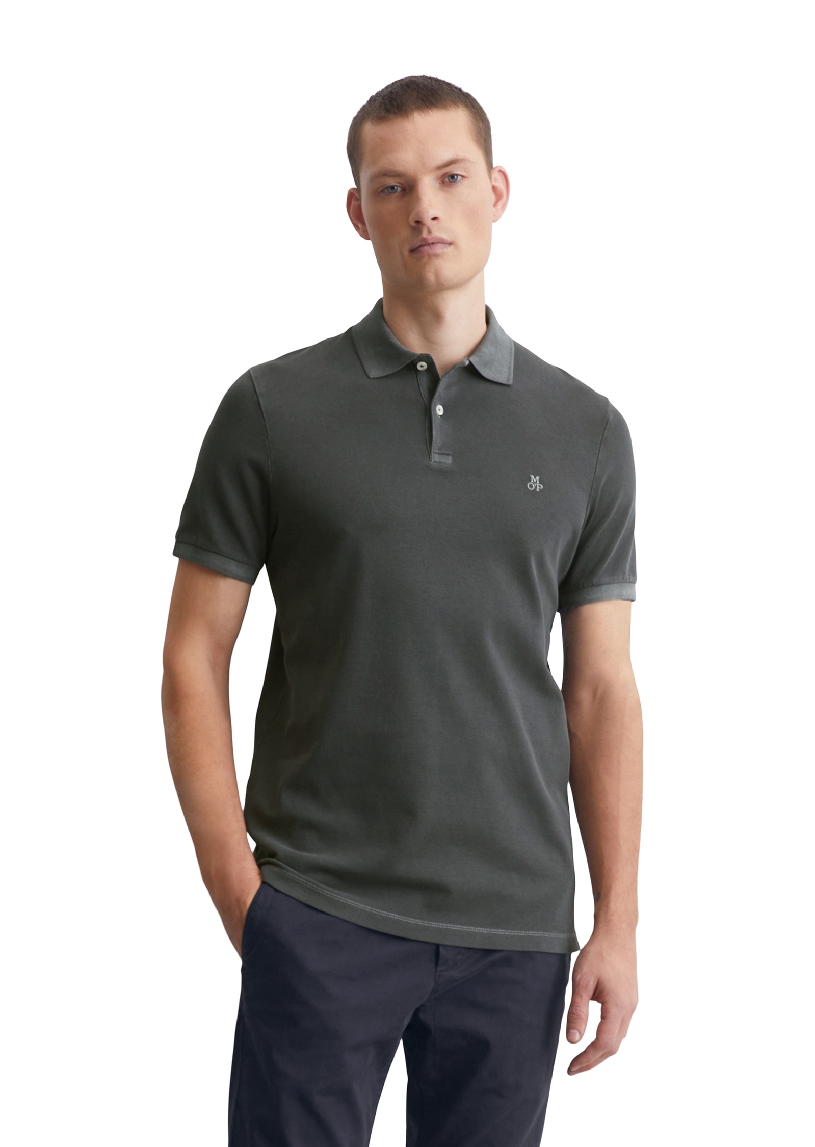 Marc OPolo Poloshirt "aus Organic Cotton-Stretch" günstig online kaufen