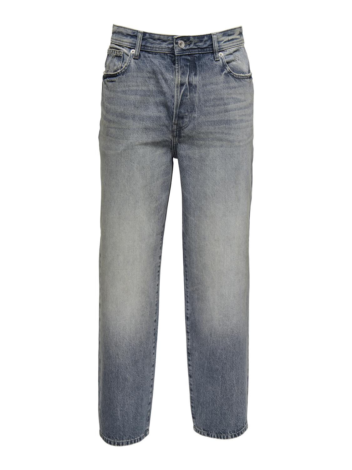 ONLY & SONS Loose-fit-Jeans "ONSFADE LOOSE WB 6778 A14 DNM NOOS" günstig online kaufen