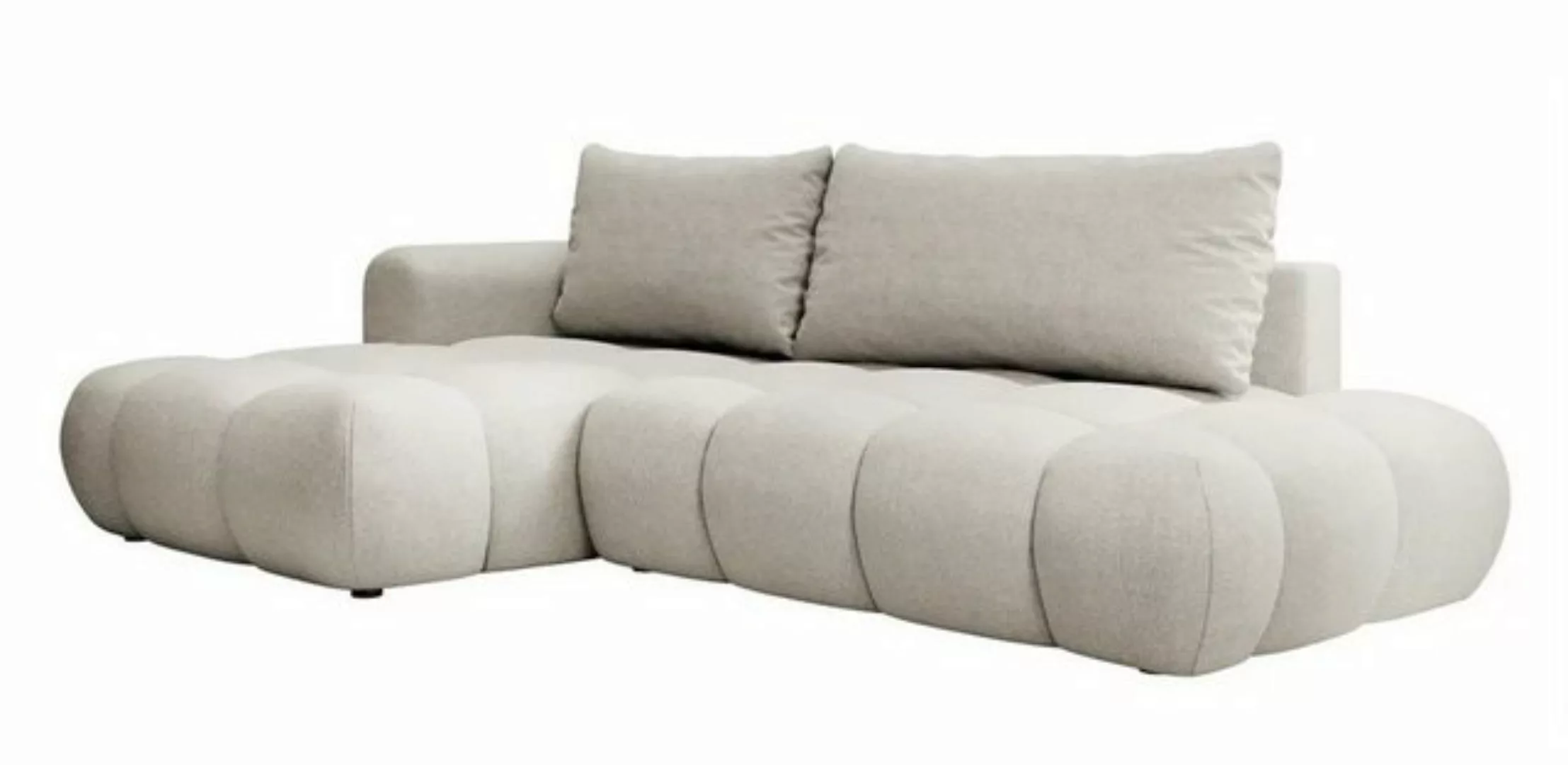 DB-Möbel Ecksofa "OMBRE" mit Schlaffunktion, Chenille-Bezug. Sofa vom Herst günstig online kaufen