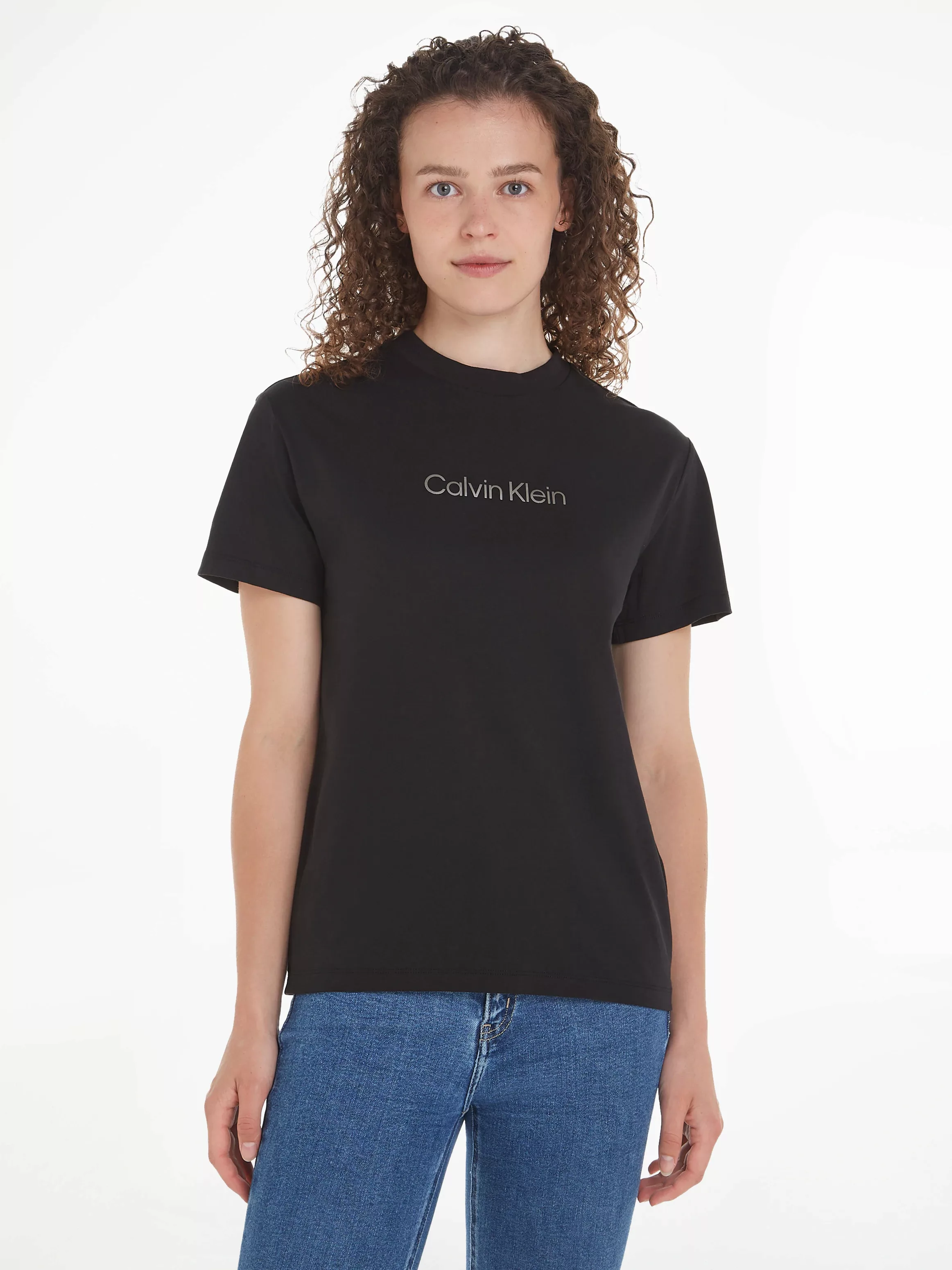 Calvin Klein T-Shirt "HERO METALLIC LOGO T-SHIRT", mit Calvin Klein Print a günstig online kaufen