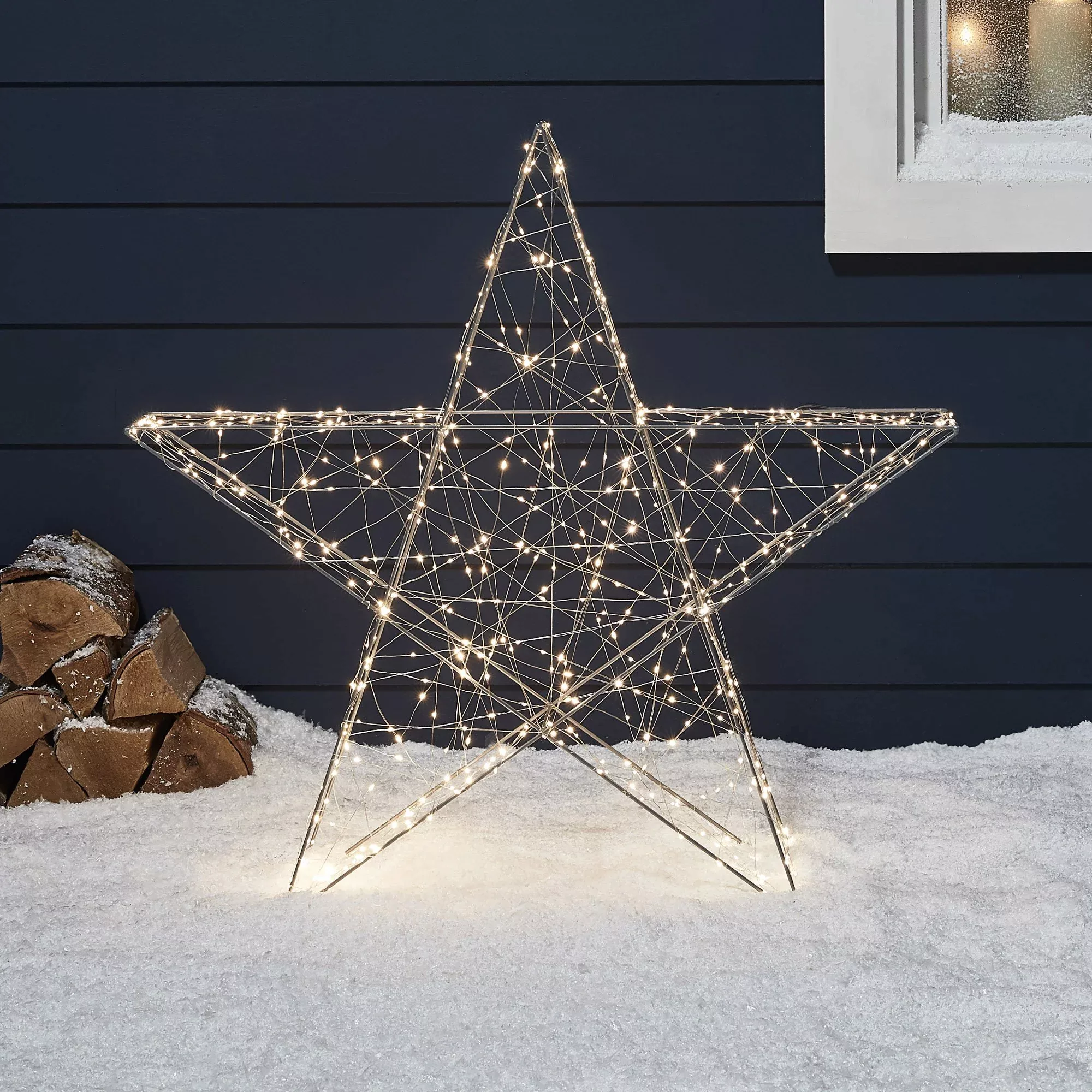 82cm LED Stern Weihnachtsdeko außen günstig online kaufen
