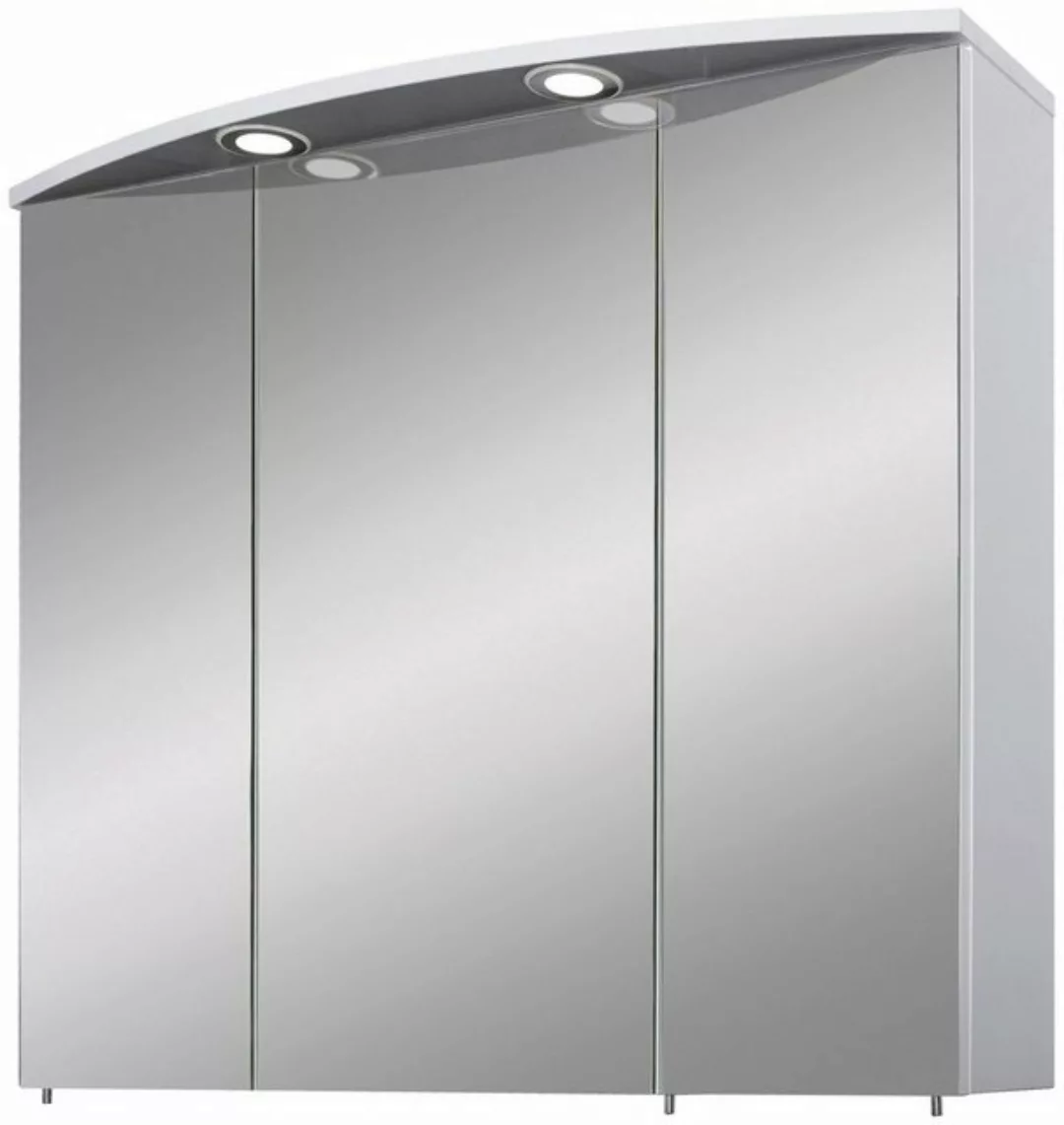 Schildmeyer Spiegelschrank Verona Breite 70 cm, 3-türig, 2 LED-Einbaustrahl günstig online kaufen