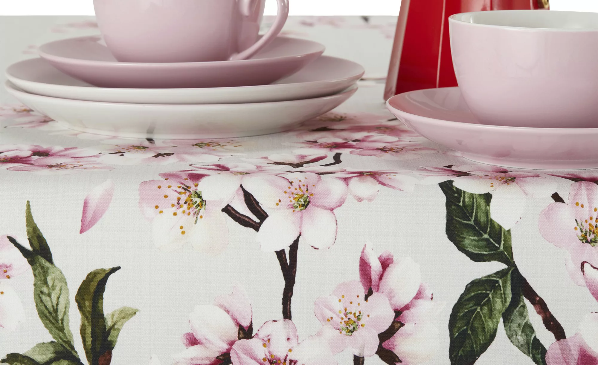 LAVIDA Tischläufer  Kirschblüte ¦ mehrfarbig ¦ Maße (cm): B: 40 Tischwäsche günstig online kaufen