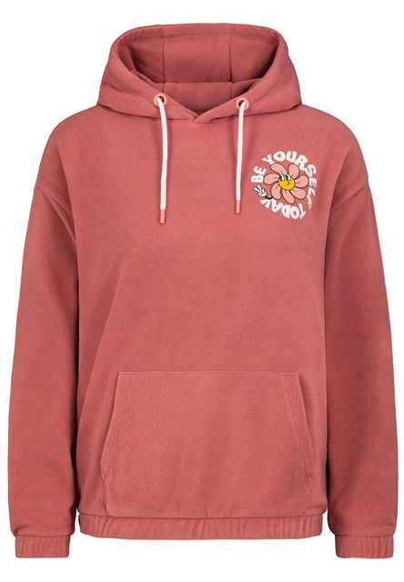 SUBLEVEL Fleecepullover Fleece Hoodie mit Cartoonprint günstig online kaufen