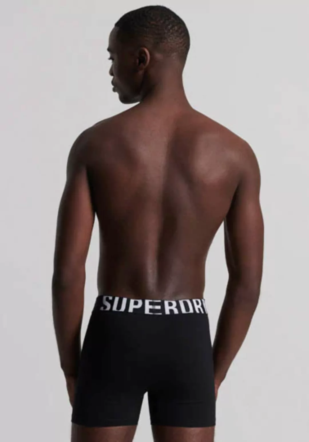 Superdry Boxer "BOXER DUAL LOGO DOUBLE PACK", (Packung, 2 St., 2er-Pack) günstig online kaufen