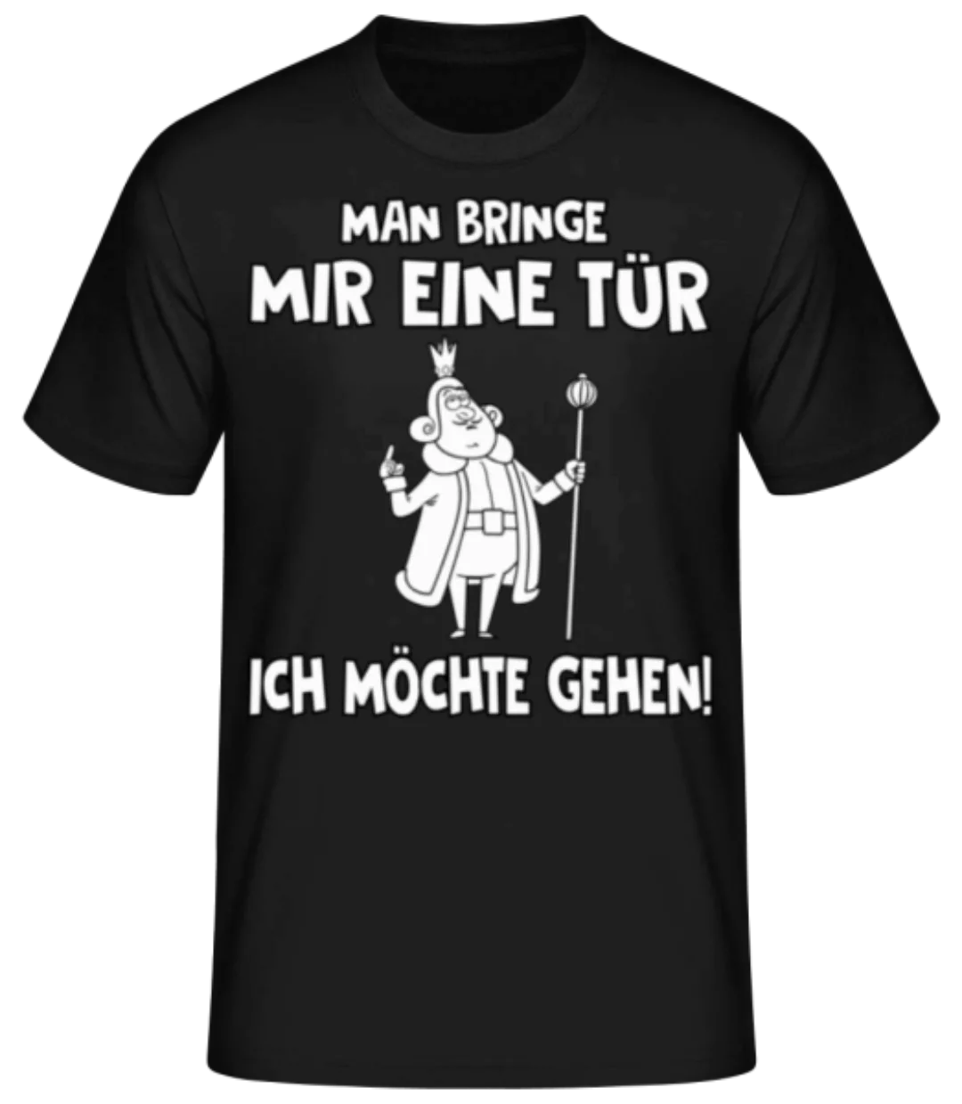 Man Bringe Mir Eine Tür · Männer Basic T-Shirt günstig online kaufen