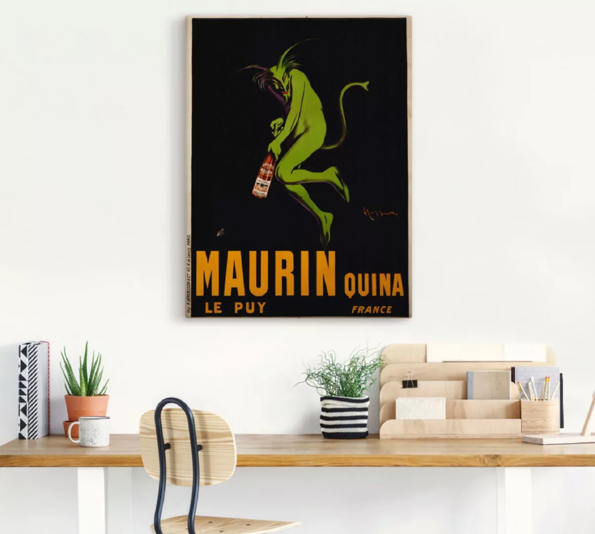 Artland Wandbild "Maurin Quina. Um 1922", Schilder, (1 St.), als Leinwandbi günstig online kaufen