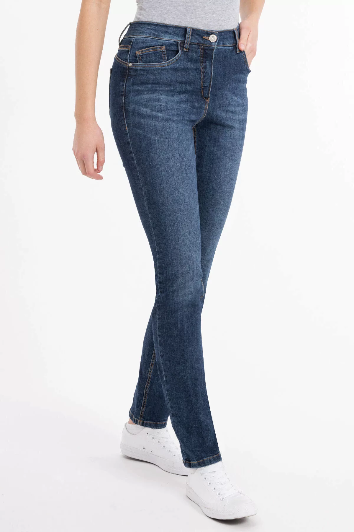 Recover Pants 5-Pocket-Jeans "Ramona", mit Stickerei auf den Gesäßtaschen günstig online kaufen