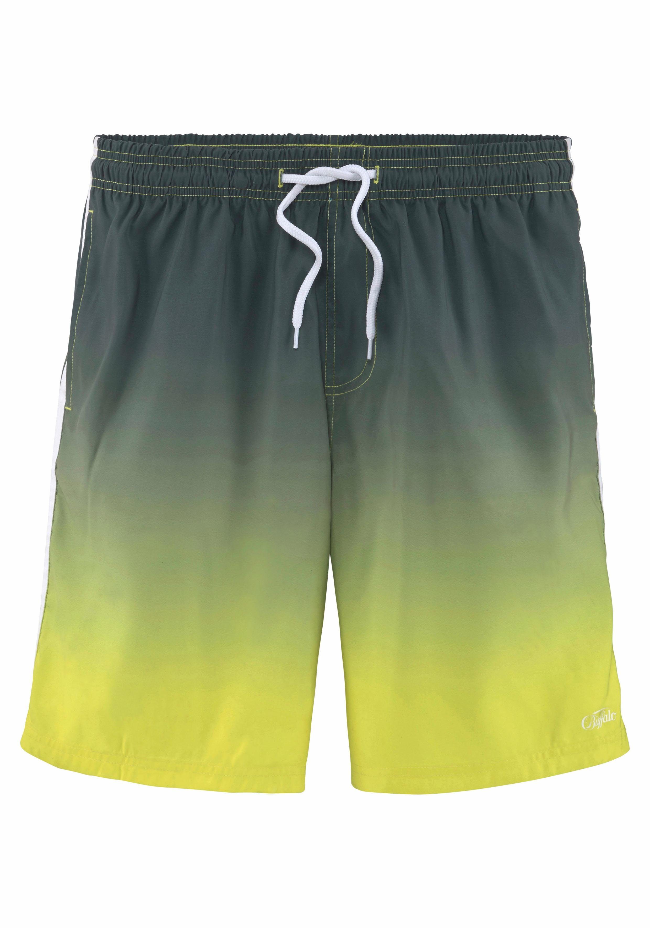 Buffalo Badeshorts, mit Farbverlauf günstig online kaufen