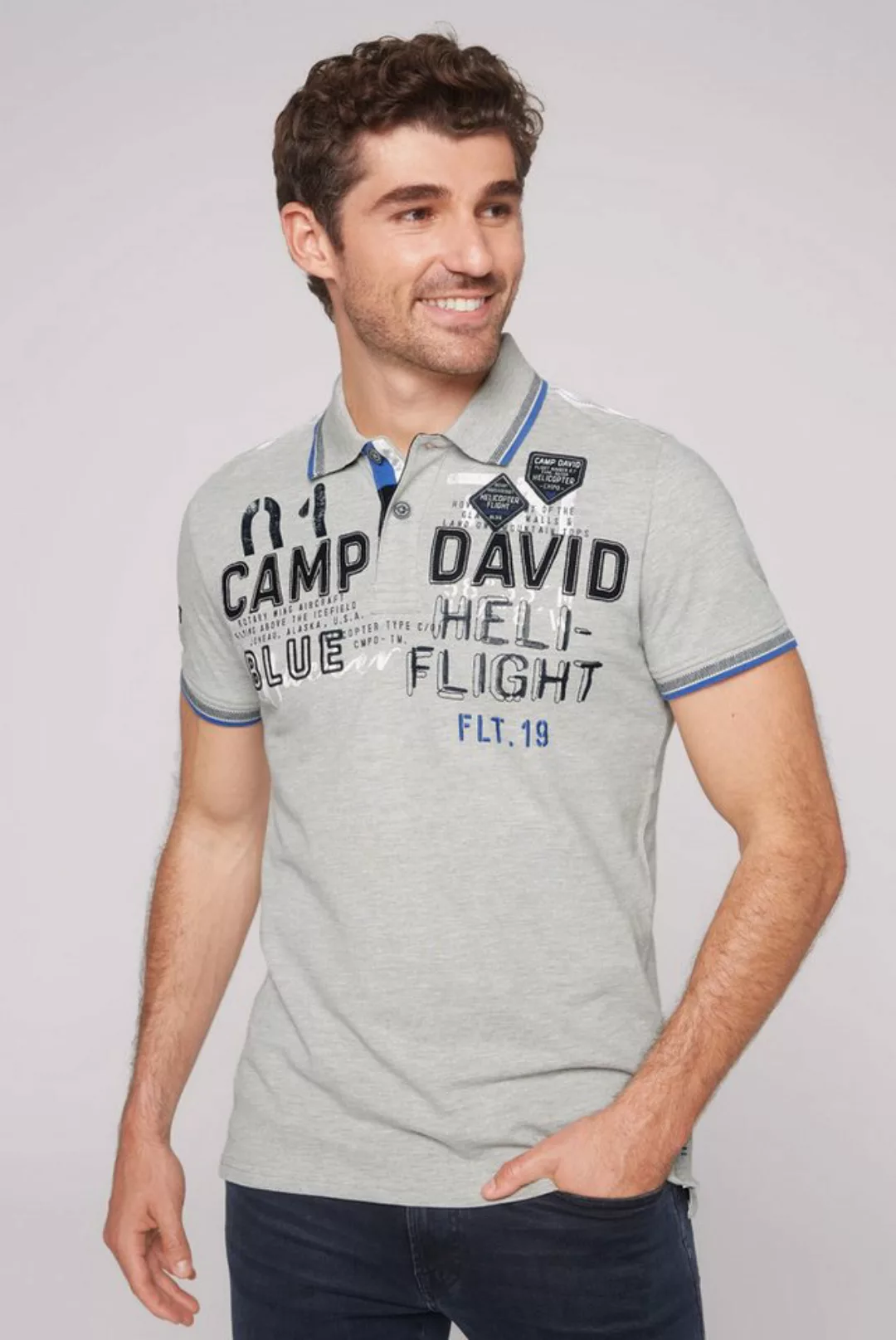 CAMP DAVID Poloshirt, aus Baumwolle günstig online kaufen