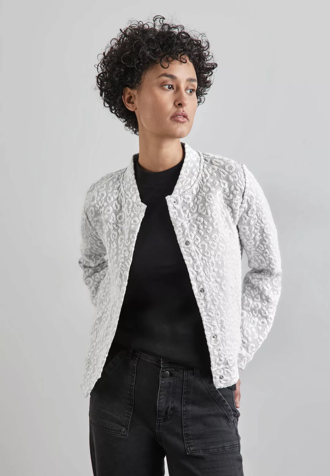 STREET ONE Cardigan, Rundhalsausschnitt günstig online kaufen