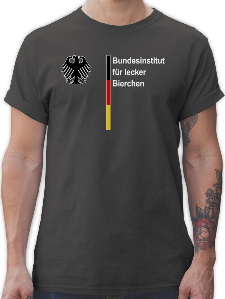 Shirtracer T-Shirt Deutsches Bierinstitut, Leckeres Bier, Malle Partys, Sau günstig online kaufen