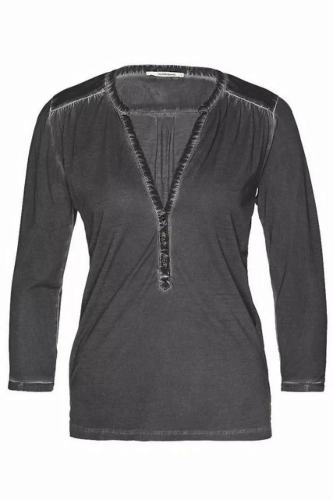 wunderwerk Kurzarmbluse Henley blouse 3/4 m.t. günstig online kaufen