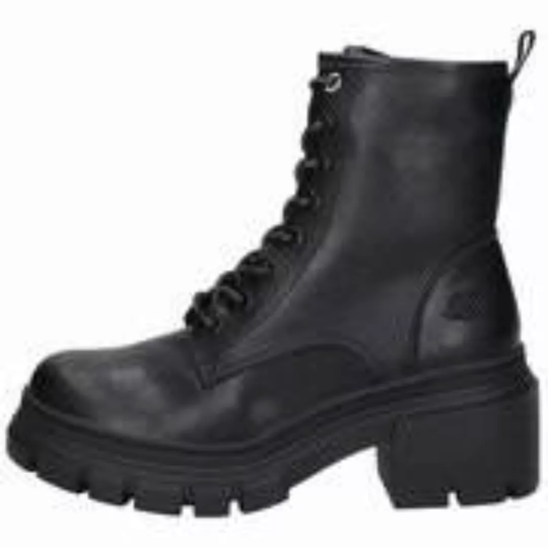 Dockers Schnür Boots Damen schwarz günstig online kaufen