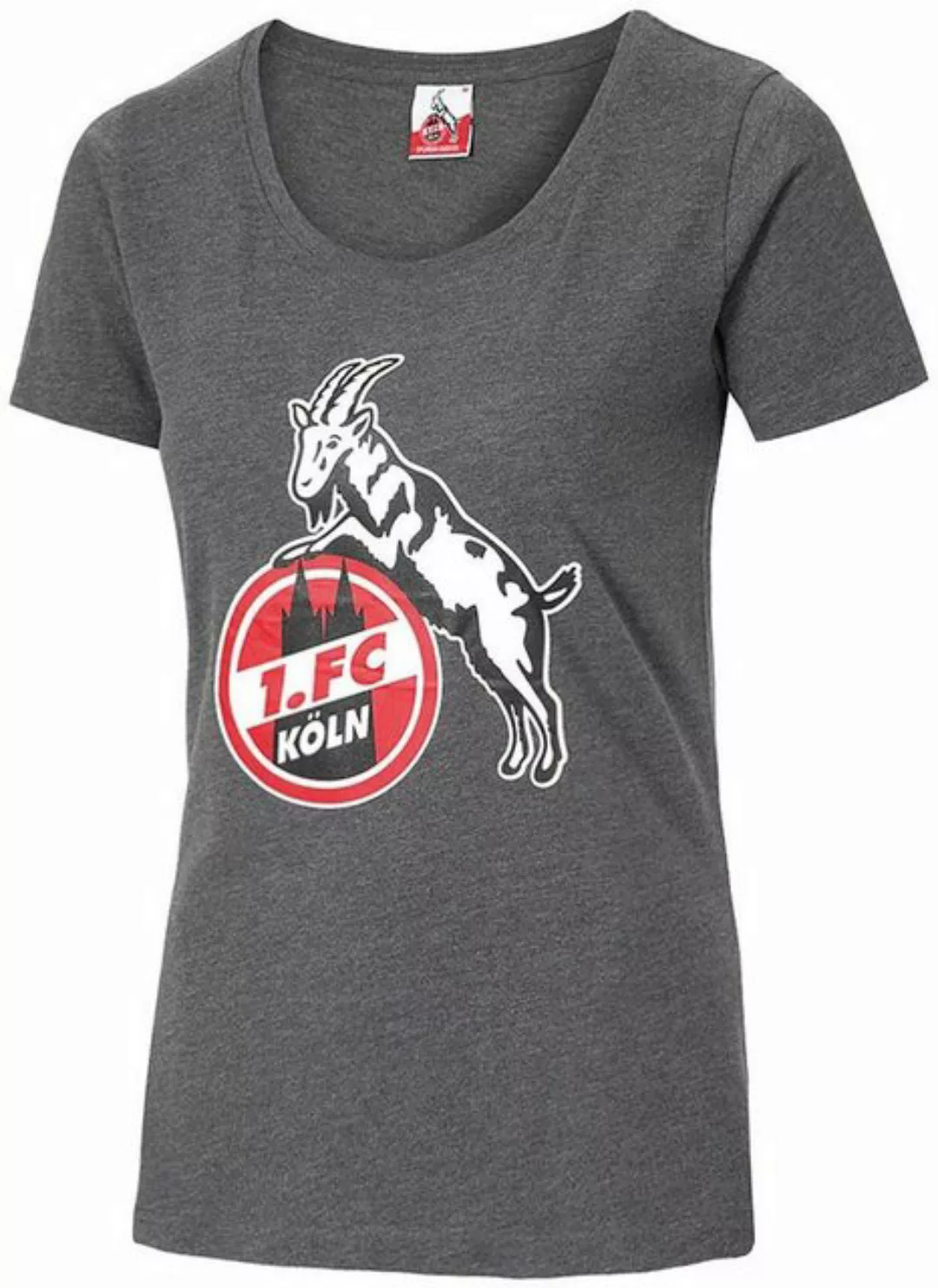 1. FC Köln T-Shirt T-Shirt Basic Anthrazit günstig online kaufen