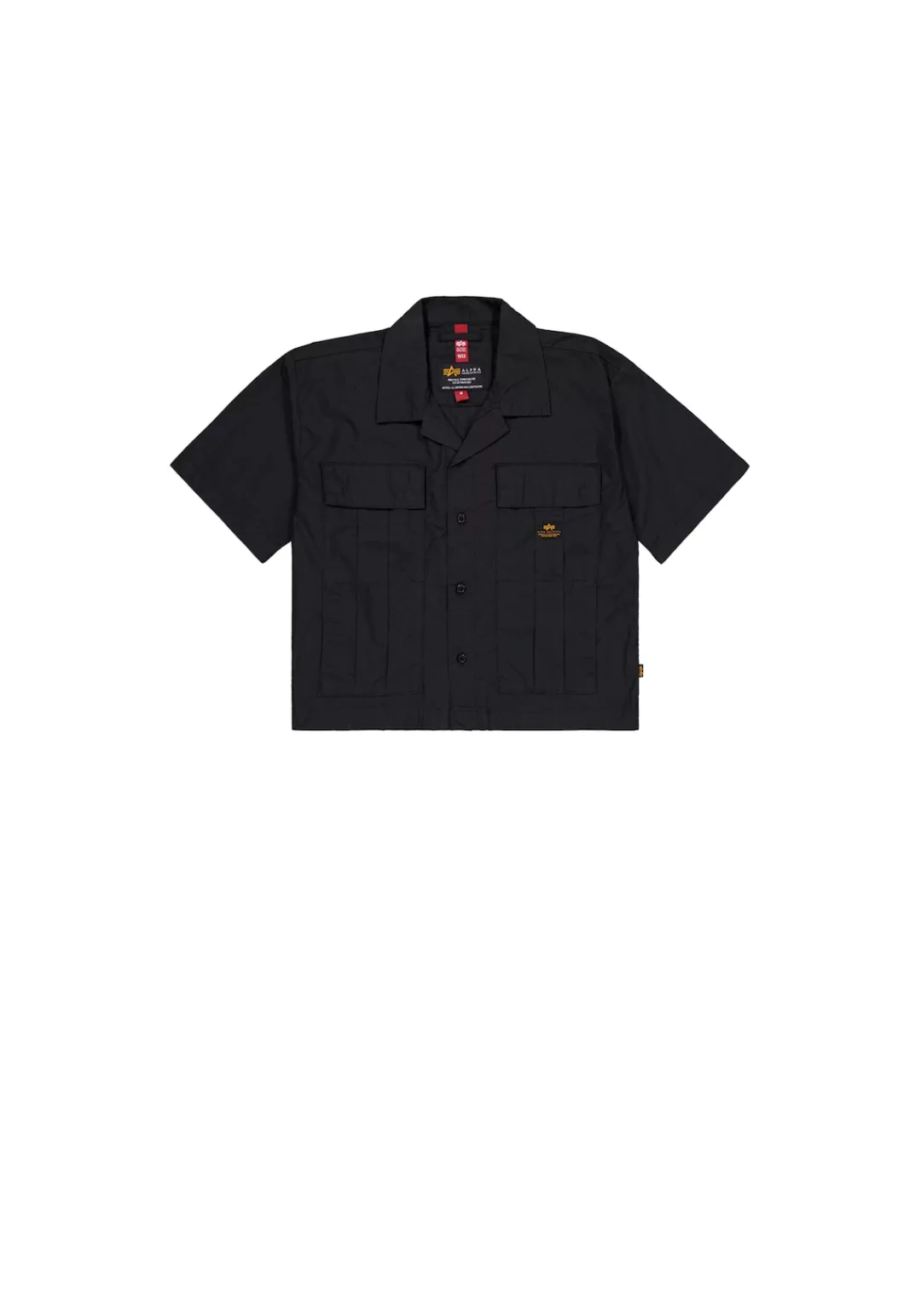 Alpha Industries Print-Shirt "Short Sleeve Cargo Shirt W" günstig online kaufen