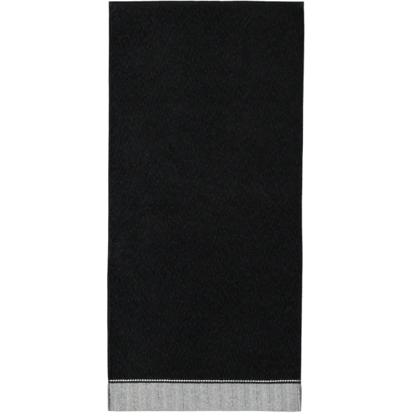Möve Brooklyn Uni - Farbe: black - 199 (1-0669/8970) - Handtuch 50x100 cm günstig online kaufen