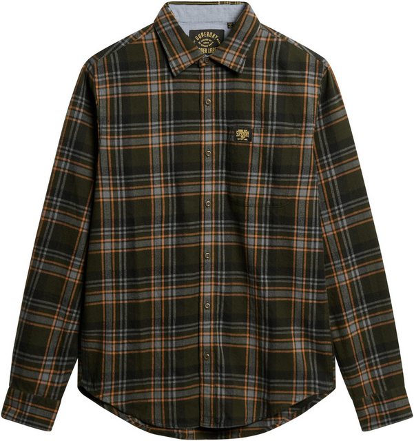 Superdry Langarmhemd Organic Cotton Lumberjack Check Shirt günstig online kaufen