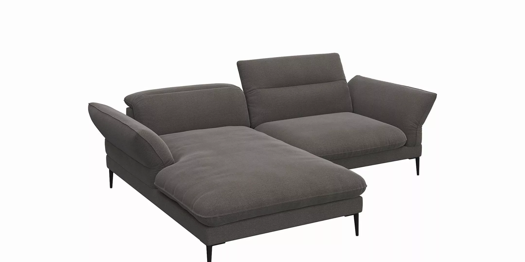 FLEXLUX Ecksofa "Salino, Funktionssofa mit Recamiere, Relaxsofa, Ecksofa", günstig online kaufen