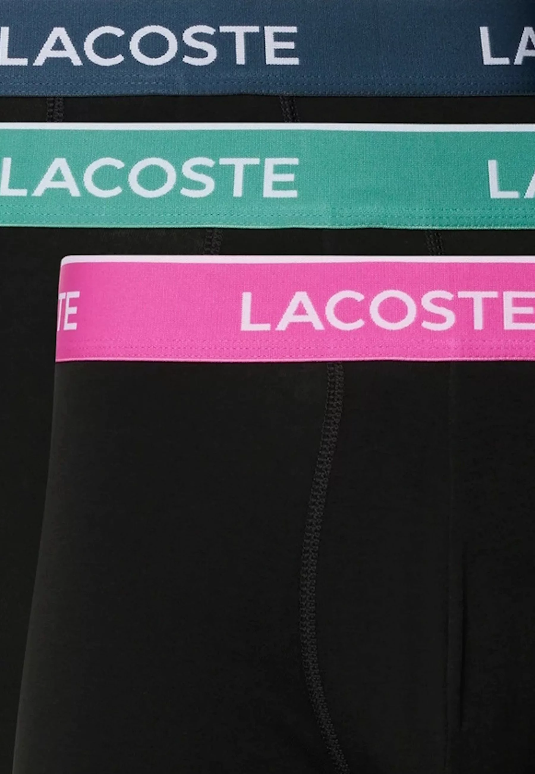 Lacoste Boxershorts Boxershorts Unterhosen 3-Pack (3-St) günstig online kaufen