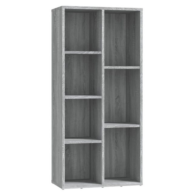 furnicato Bücherregal Bücherschrank Grau Sonoma 50x25x106 cm, 1-tlg. günstig online kaufen