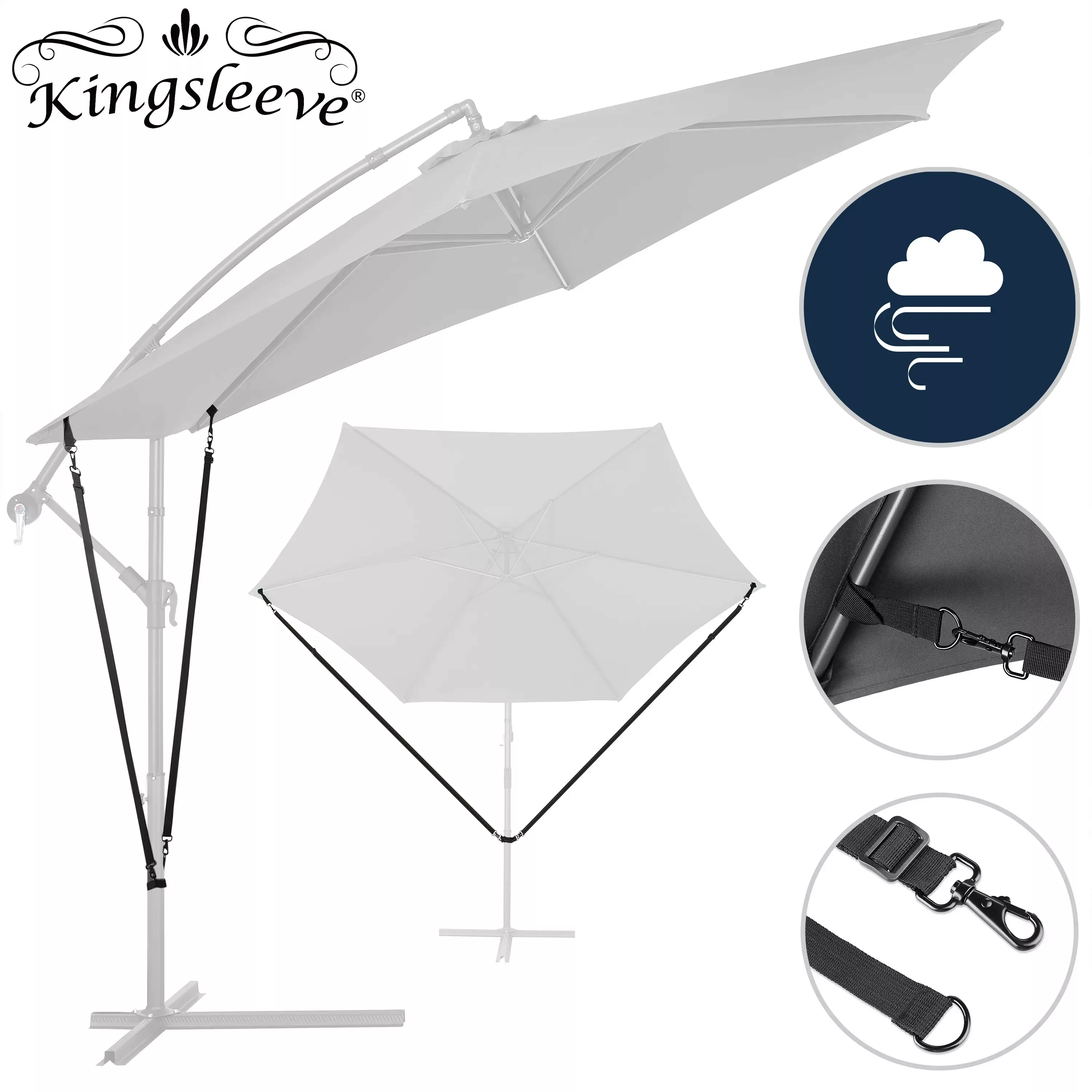 Kingsleeve Ampelschirm günstig online kaufen
