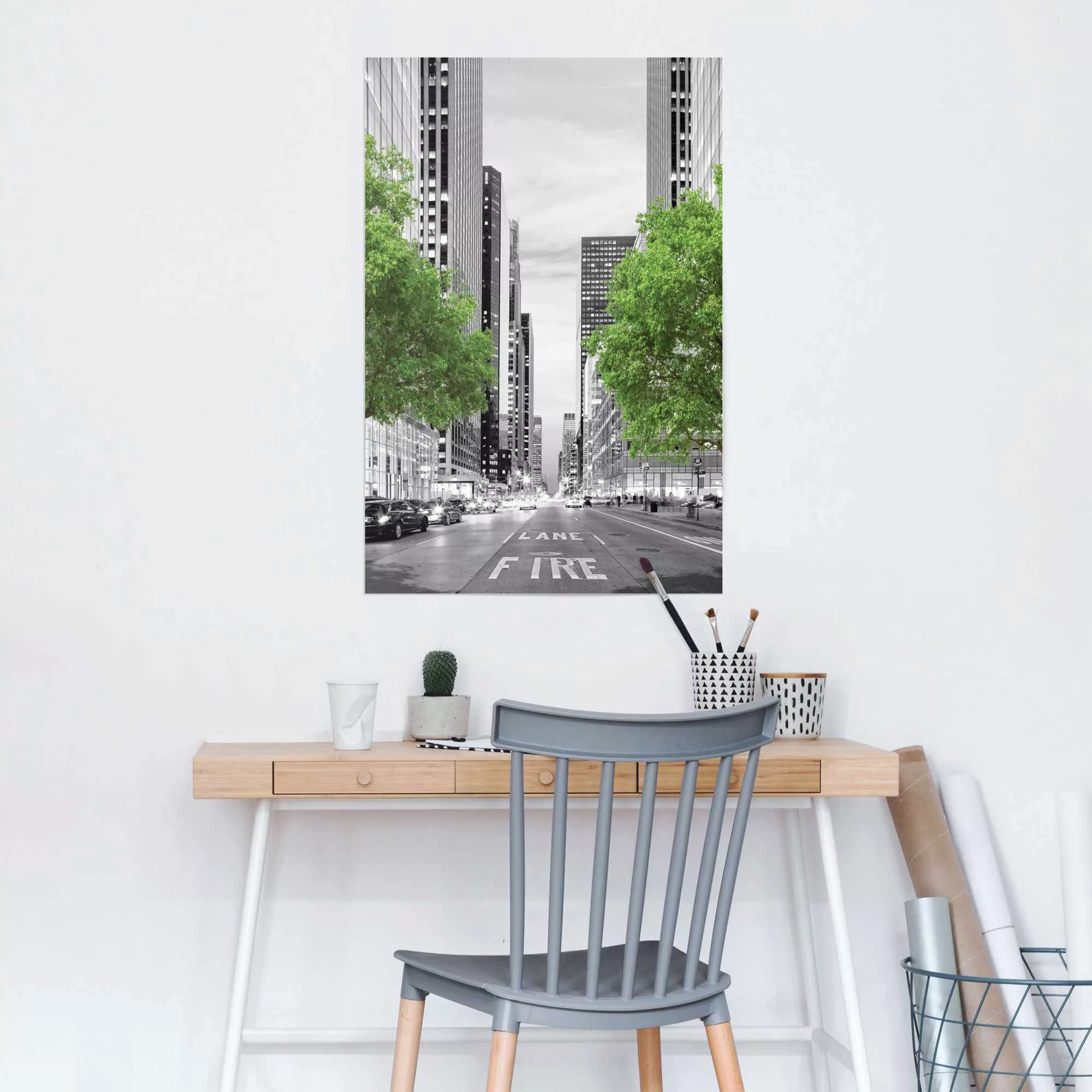 Reinders Poster "New York Bäume", (1 St.) günstig online kaufen