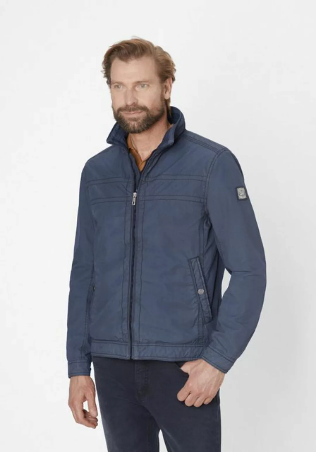 S4 Jackets Blouson MIAMI UP leichte Modern Fit Jacke aus reiner Baumwolle günstig online kaufen