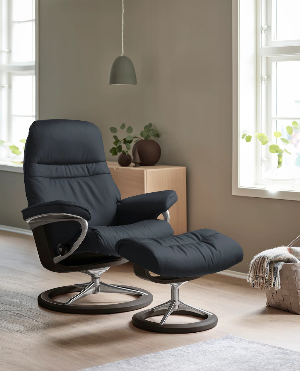 Stressless Relaxsessel "Sunrise", mit Signature Base, Größe S, Gestell Weng günstig online kaufen