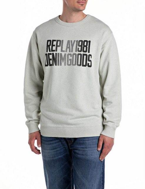 Replay Sweatshirt mit Frontprint günstig online kaufen