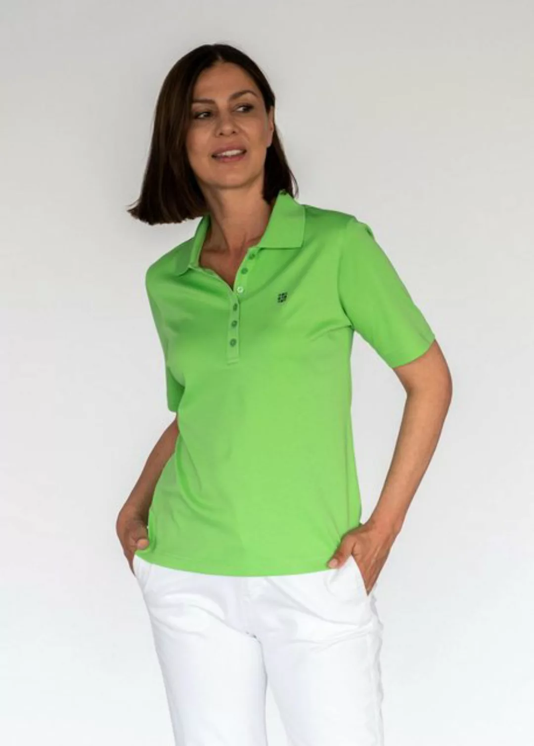 Clarina Sweatshirt NOS Polo-Shirt, 1/2 Arm, uni günstig online kaufen