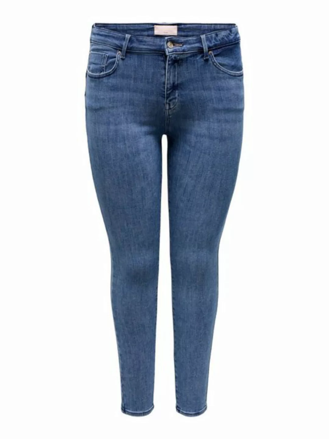 Carmakoma by Only Damen Jeans CARPOWER REA2981 - Skinny Fit - Blau - Dark M günstig online kaufen