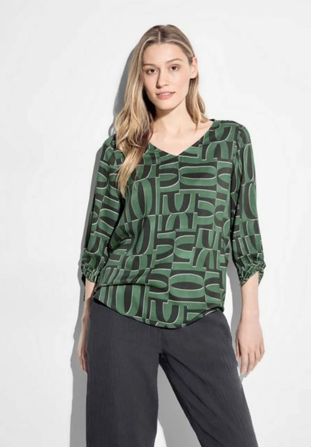 Cecil Shirtbluse aus softer Viskose günstig online kaufen