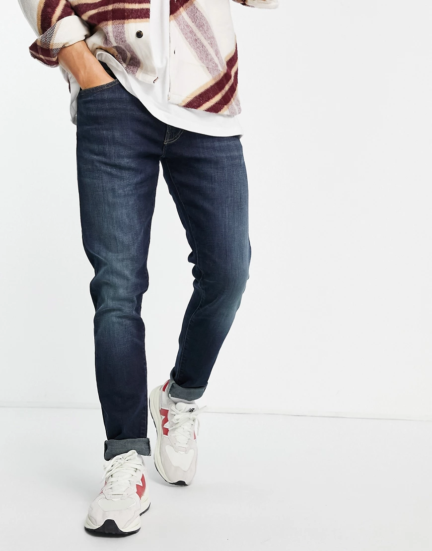 Polo Ralph Lauren – Eldridge – Jeans mit engem Schnitt in dunkler Waschung- günstig online kaufen