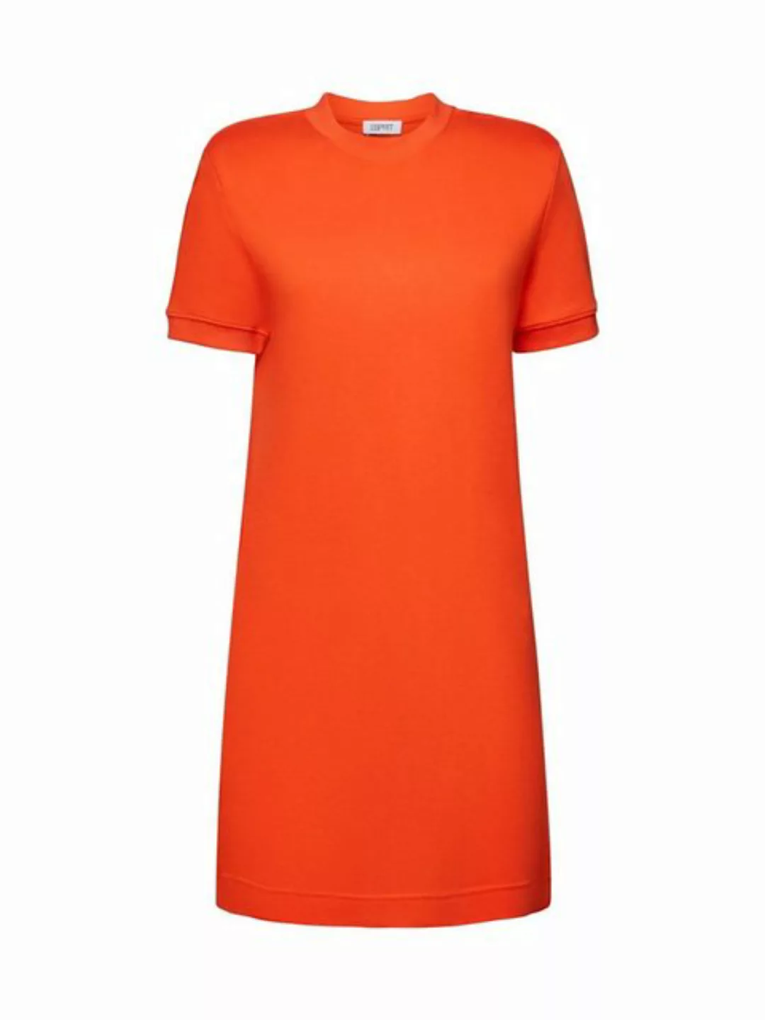 Esprit Minikleid T-Shirt-Kleid aus Baumwolle mit Schulterpolster günstig online kaufen