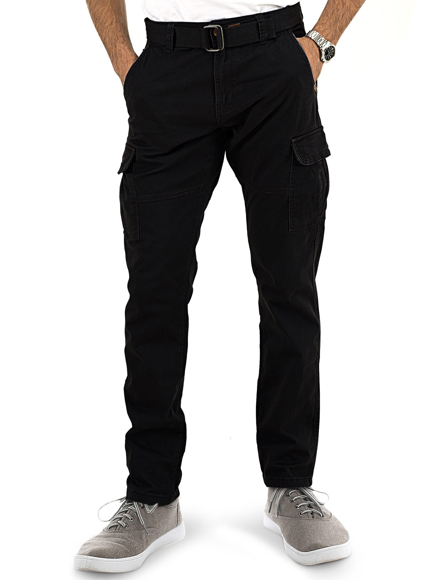 Indicode Cargohose William mit 7 Taschen, günstig online kaufen