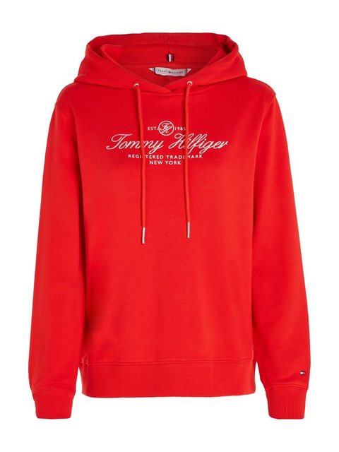 Tommy Hilfiger Kapuzensweatshirt REGULAR HILFIGER SCRIPT HOODIE mit großer günstig online kaufen