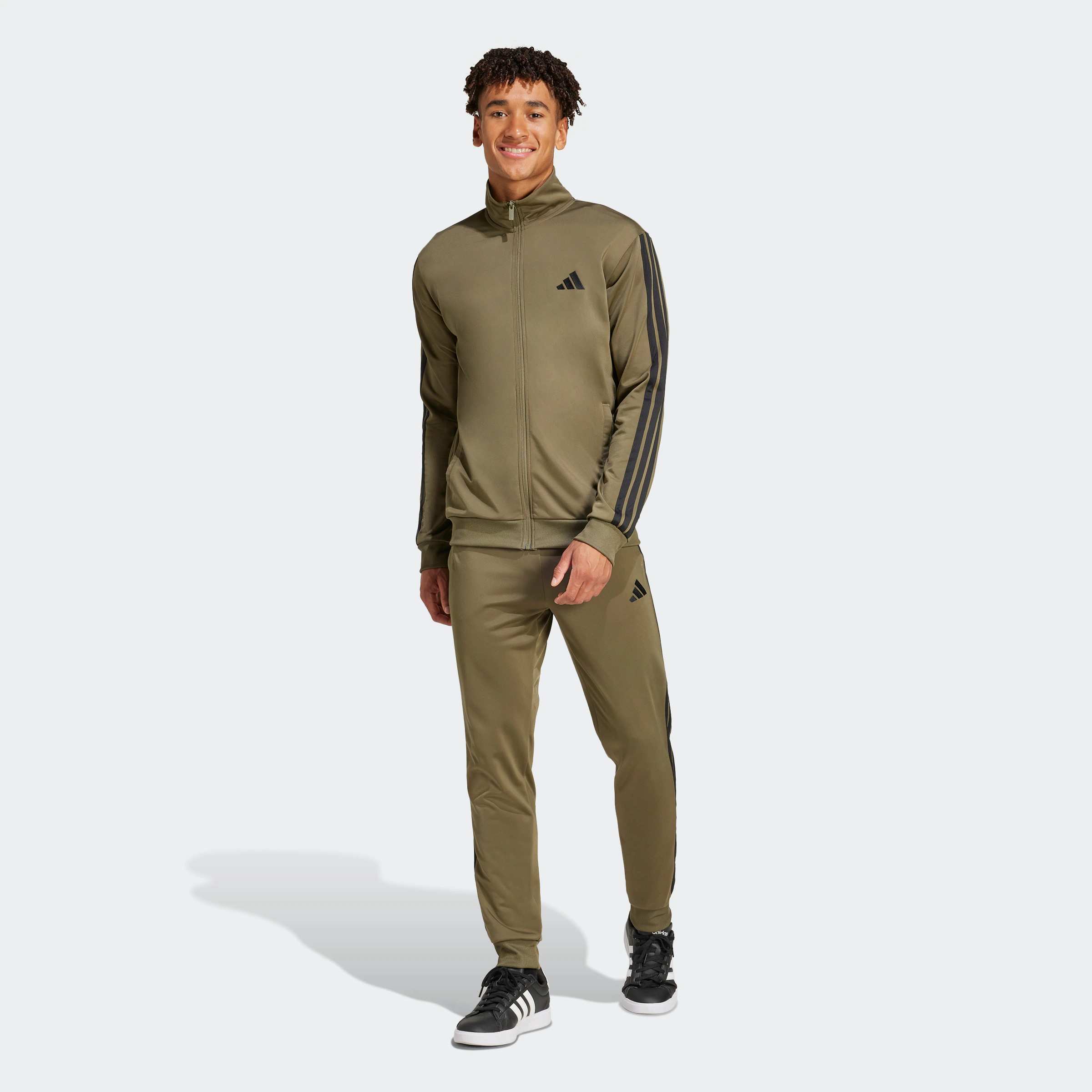 adidas Sportswear Trainingsanzug "M 3S TR TT TS", (2 tlg.), Basic 3-Streife günstig online kaufen