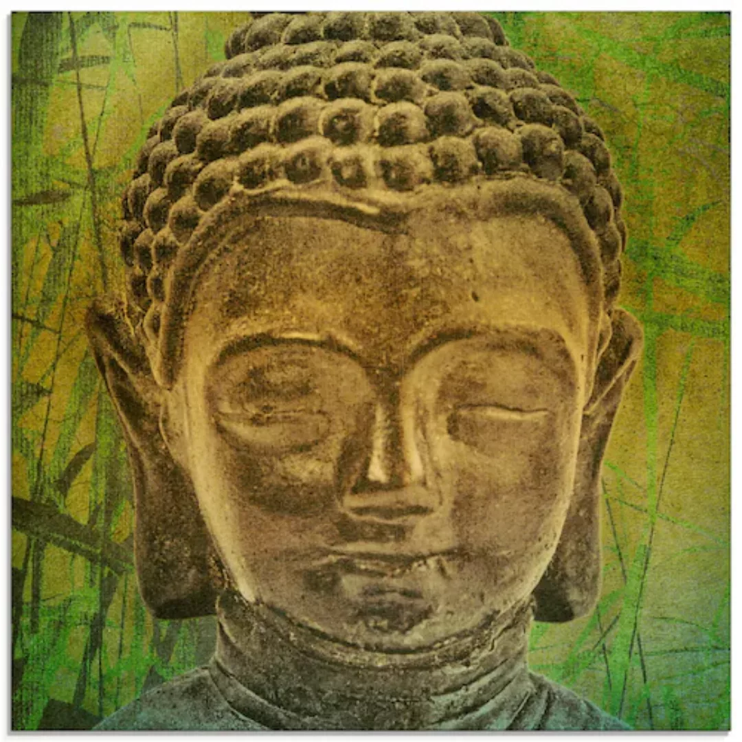 Artland Glasbild "Buddha II", Religion, (1 St.) günstig online kaufen