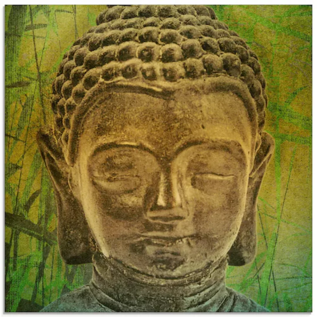 Artland Glasbild »Buddha II«, Religion, (1 St.), in verschiedenen Größen günstig online kaufen