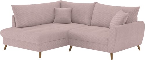 Mr. Couch Ecksofa "Blackburn II, L-Form", Mit Kaltschaumpolsterung bis 140 günstig online kaufen