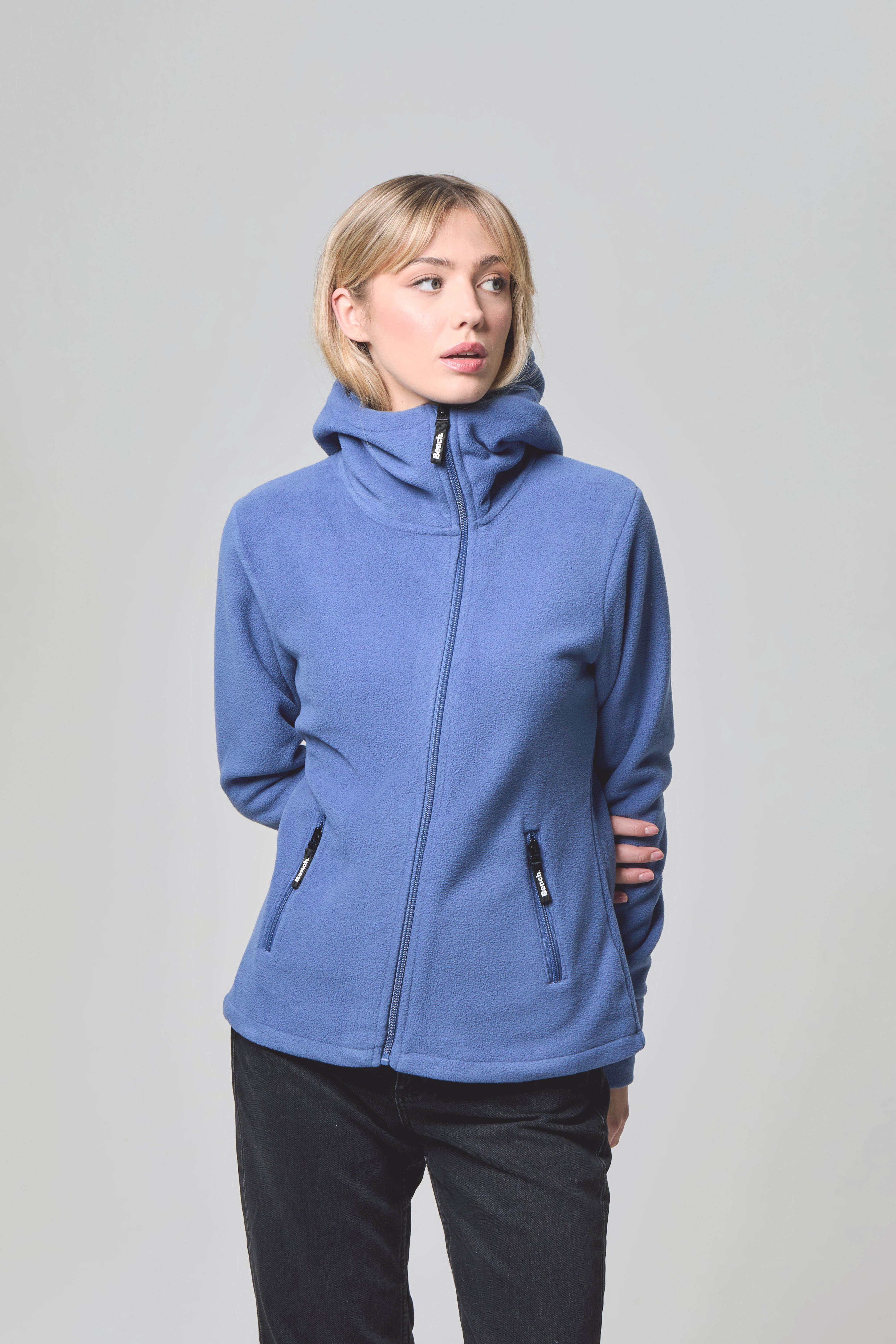 Bench. Fleecejacke "NINJA", mit Kapuze günstig online kaufen